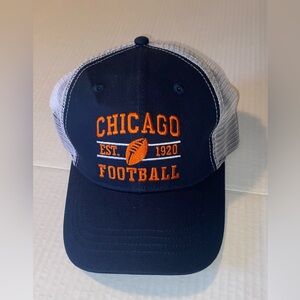Chicago Football Navy and Gray Cap